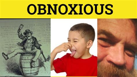 obnoxious meaning|obnoxious meaning slang.